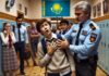 Павлодарда мектеп күзетшісі оқушыны ұрды